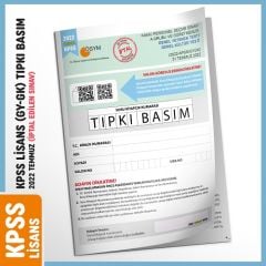 İnformal KPSS Genel Yetenek Genel Kültür 2022 Eylül Sınavı Tıpkı Basım Türkiye Geneli Deneme Dijital Çözümlü İnformal Yayınları