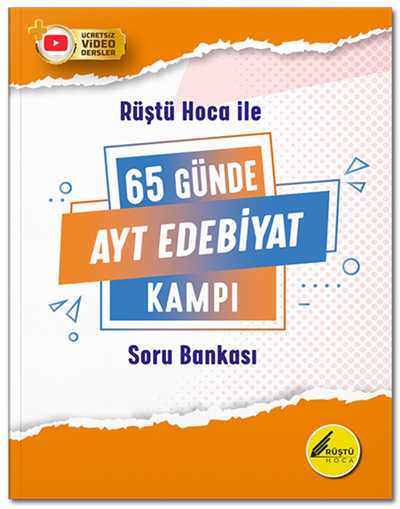 Rüştü Hoca YKS AYT 65 Günde Edebiyat Kampı Soru Bankası - Rüştü Bayındır Rüştü Hoca