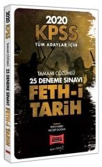 Yargı 2020 KPSS Feth i Tarih 25 Deneme Çözümlü Fethi Narin Yargı Yayınları