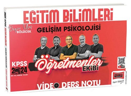 Yargı 2024 KPSS Eğitim Bilimleri Öğretmenler Ekibi Gelişim Psikolojisi Video Ders Notu - Özgür Ulaş Bölücek Yargı Yayınları