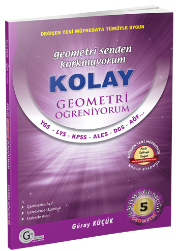 Gür Kolay Geometri Öğreniyorum-5 Çemberde Açı Gür Yayınları