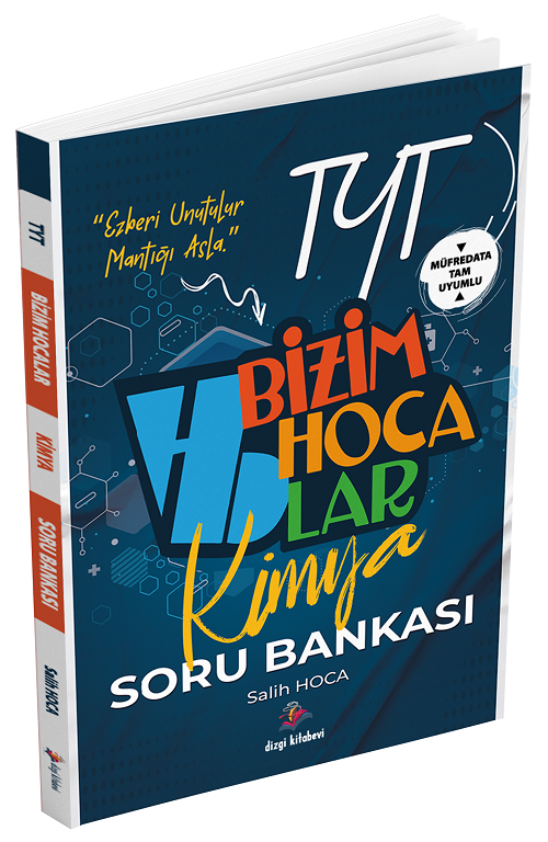 Dizgi Kitap YKS TYT Kimya Bizim Hocalar Soru Bankası - Salih Yıldırır Dizgi Kitap