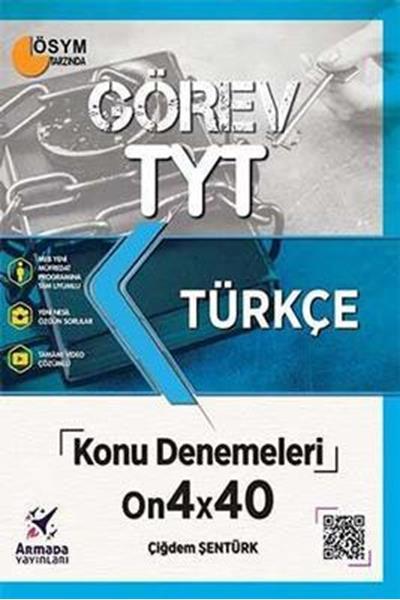 Armada YKS TYT Türkçe Görev Konu 14x40 Denemeleri Armada Yayınları