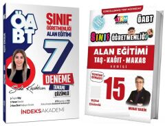 TKM + İndeks Akademi 2023 ÖABT Sınıf 15+7 Deneme 2 li Set - Murat Sakin TKM + İndeks Akademi Yayınları