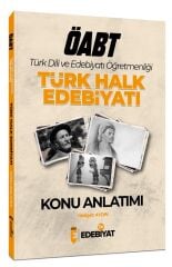 Edebiyat TV ÖABT Türk Dili ve Edebiyatı Türk Halk Edebiyatı Konu Anlatımı - Hidayet Aydın Edebiyat TV Yayınları