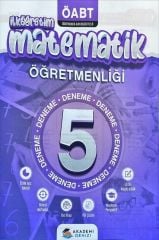 Akademi Denizi ÖABT İlköğretim Matematik Öğretmenliği 5 Deneme PDF Çözümlü Akademi Denizi