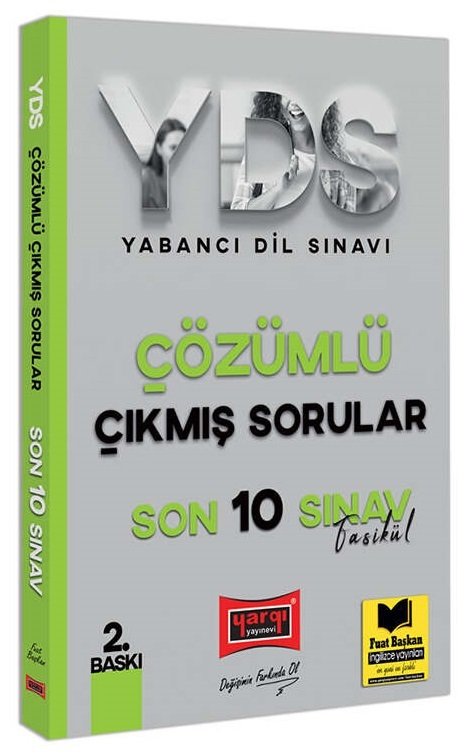 Yargı YDS Çıkmış Sorular Son 10 Sınav Fasikül Çözümlü 2. Baskı - Fuat Başkan Yargı Yayınları