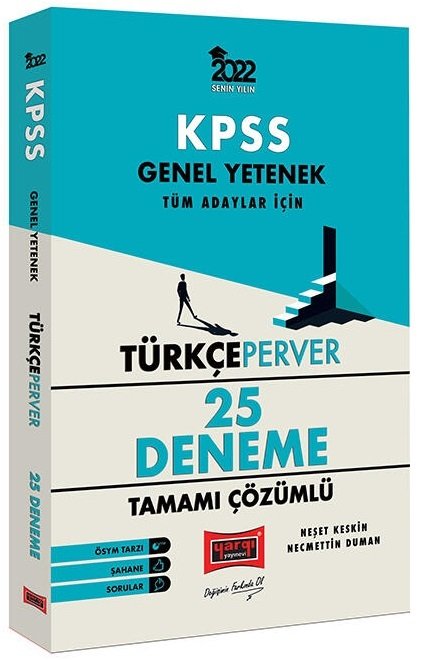 Yargı 2022 KPSS Tüm Adaylar Türkçeperver Türkçe 25 Deneme Çözümlü Yargı Yayınları
