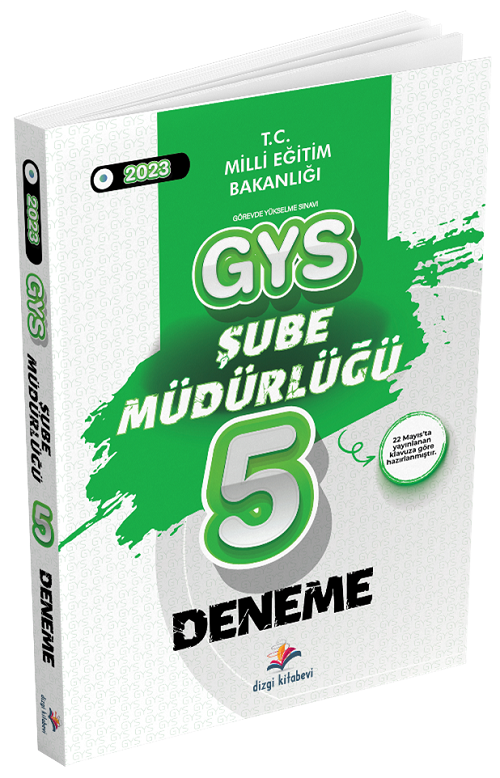 Dizgi Kitap 2023 GYS MEB Milli Eğitim Bakanlığı Şube Müdürlüğü 5 Deneme Görevde Yükselme Dizgi Kitap