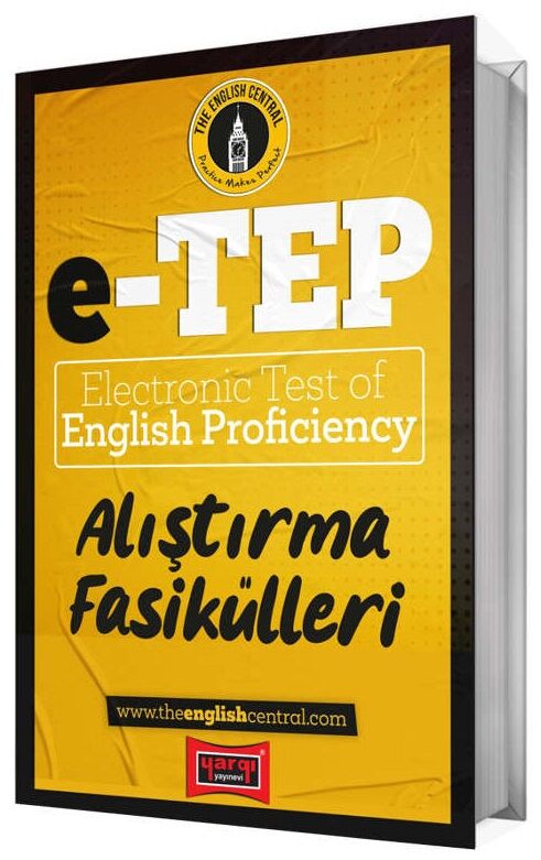 Yargı E-Tep Electronic Test Of English Proficiency Alıştırma Fasikülleri - Fuat Başkan Yargı Yayınları