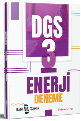 SÜPER FİYAT İndeks Akademi DGS Enerji 3 Deneme Dijital Çözümlü İndeks Akademi Yayıncılık