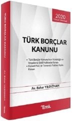 SÜPER FİYAT Temsil 2020 Türk Borçlar Kanunu - Bahar Yıldızhan Temsil Yayınları