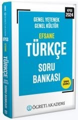 Öğreti 2024 KPSS Türkçe Efsane Soru Bankası Çözümlü Öğreti Akademi