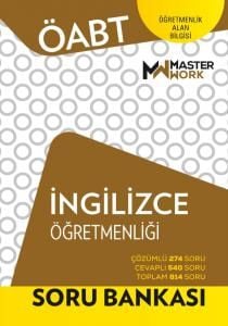 Master Work ÖABT İngilizce Öğretmenliği Soru Bankası Master Work Yayınları