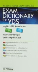 Key Publishing YDS Exam Dictionary For İngilizce - Türkçe Sınav Sözlüğü Key Publishing