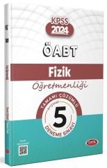 Data 2024 ÖABT Fizik Öğretmenliği 5 Deneme Çözümlü Data Yayınları