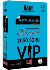 Yargı 2019 ÖABT VIP Sosyal Bilgiler Öğretmenliği 41 Deneme Çözümlü Yargı Yayınları