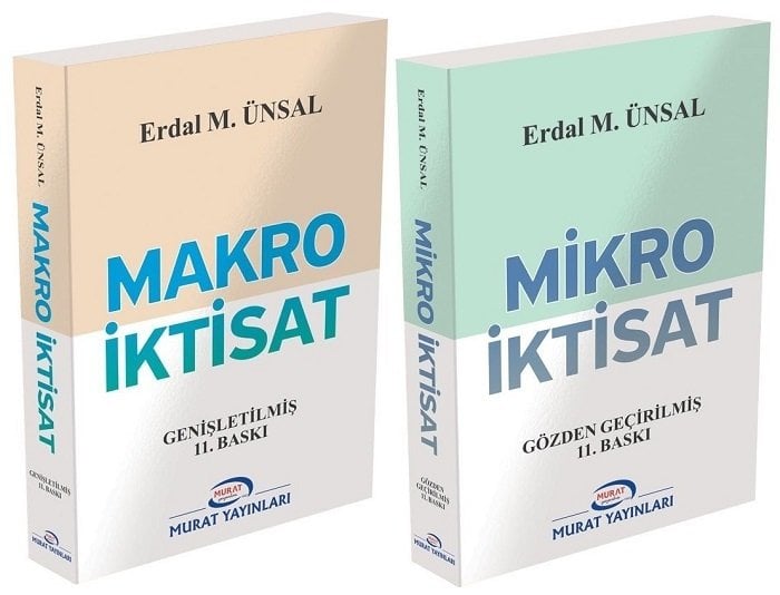 Murat Makro + Mikro İktisat 2 li Set - Erdal Ünsal Murat Yayınları