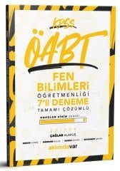 SÜPER FİYAT Aklımdavar ÖABT Fen Bilimleri Öğretmenliği 7 Deneme Aklımdavar Yayıncılık