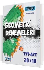 Yayın Denizi Pro YKS TYT AYT Geometri 30x10 Deneme Video Çözümlü Yayın Denizi Pro Yayınları