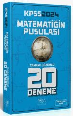 CBA Yayınları 2024 KPSS Matematik Matematiğin Pusulası 20 Deneme Çözümlü - Abdullah Kaya CBA Yayınları
