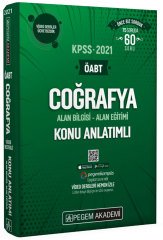 Pegem 2021 ÖABT Coğrafya Konu Anlatımlı Video Destekli Pegem Akademi Yayınları