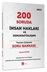 Akfon 2022 200 Soruda İnsan Hakları ve Demokratikleşme Soru Bankası Akfon Yayınları