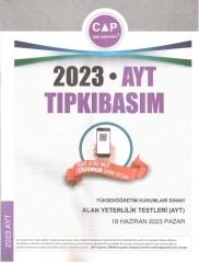 Çap Yayınları 2023 AYT Tıpkı Basım Çıkmış Sorular Çap Yayınları