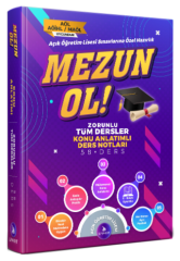 Liyakat MEZUN OL Açık Öğretim Lisesi Zorunlu Tüm Dersler Konu Anlatımlı Ders Notları Liyakat Yayınları