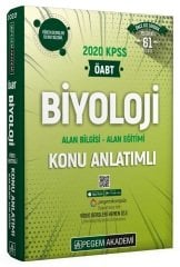 Pegem 2020 ÖABT Biyoloji Konu Anlatımlı Video Destekli Pegem Akademi Yayınları