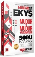 Yediiklim 2024 MEB EKYS Müdür ve Yardımcılığı Soru Bankası Yediiklim Yayınları