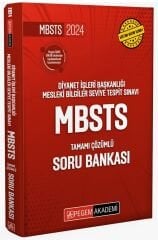 Pegem 2024 MBSTS Soru Bankası Çözümlü Pegem Yayınları