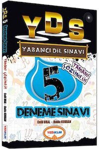 Yediiklim YDS 5 Deneme Sınavı Çözümlü Yediiklim Yayınları