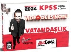 HocaWebde 2024 KPSS Vatandaşlık Video Ders Notu - Özgür Özkınık HocaWebde Yayınları