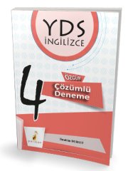 Pelikan YDS İngilizce 4 Özgün Deneme Çözümlü Pelikan Yayınları