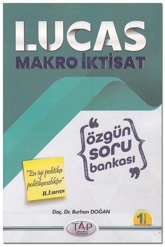 Tap Yayınları Lucas Makro İktisat Özgün Soru Bankası - Burhan Doğan Tap Yayınları