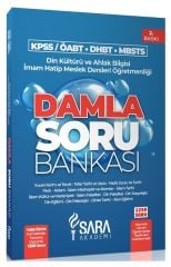 Şara Akademi ÖABT DHBT MBSTS Din Kültürü ve Ahlak Bilgisi Damla Soru Bankası Çözümlü Şara Akademi