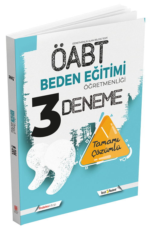 SÜPER FİYAT İndeks Akademi ÖABT Beden Eğitimi Öğretmenliği 3 Deneme Çözümlü İndeks Akademi Tercih Akademi Yayıncılık