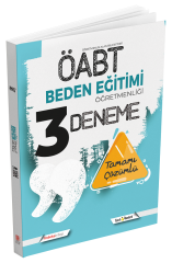 SÜPER FİYAT İndeks Akademi ÖABT Beden Eğitimi Öğretmenliği 3 Deneme Çözümlü İndeks Akademi Tercih Akademi Yayıncılık