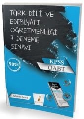 Pelikan 2021 ÖABT Türk Dili ve Edebiyatı Öğretmenliği 7 Deneme Dijital Çözümlü Pelikan Yayınları
