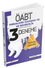 SÜPER FİYAT İndeks Akademi ÖABT Psikolojik Danışma ve Rehberlik Öğretmenliği 3 Deneme Çözümlü İndeks Akademi Tercih Akademi Yayıncılık