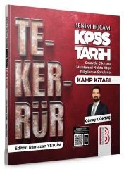 Benim Hocam KPSS Tarih Tekerrür Kamp Kitabı - Günay Göktaş Benim Hocam Yayınları