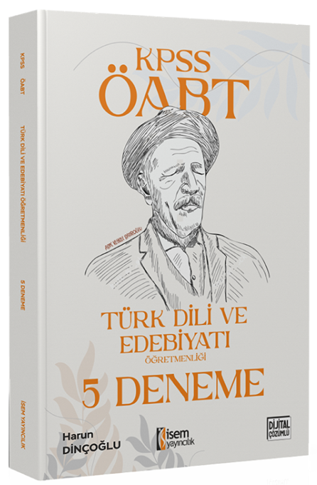 İsem ÖABT Türk Dili ve Edebiyatı Öğretmenliği 5 Deneme Çözümlü İsem Yayıncılık