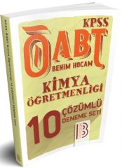 SÜPER FİYAT Benim Hocam 2019 ÖABT Kimya Öğretmenliği 10 Deneme Çözümlü Benim Hocam Yayınları