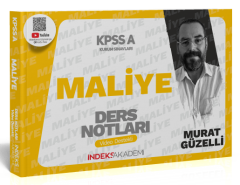 İndeks Akademi 2024 KPSS A Grubu Maliye Video Ders Notları - Murat Güzelli İndeks Akademi Yayıncılık