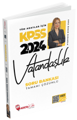 Hoca Kafası 2024 KPSS Vatandaşlık Soru Bankası Çözümlü - Esra Özkan Karaoğlu Hoca Kafası Yayınları