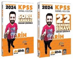 HocaWebde 2024 KPSS Tarih Soru Bankası + 22 Deneme 2 li Set - Kadir Koç HocaWebde Yayınları