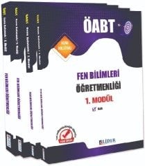 Lider ÖABT Fen Bilimleri Öğretmenliği Konu Anlatımı Modüler Set Lider Yayınları