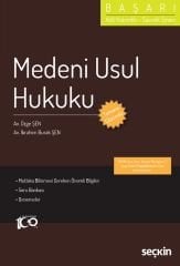 Seçkin Hakimlik Başarı Medeni Usul Hukuku Soru Bankası Çözümlü - Özge Şen, İbrahim Burak Şen Seçkin Yayınları