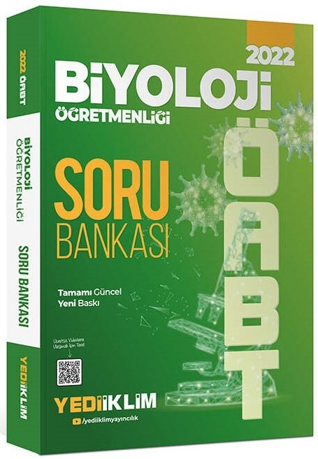 Yediiklim 2022 ÖABT Biyoloji Öğretmenliği Soru Bankası Çözümlü Yediiklim Yayınları